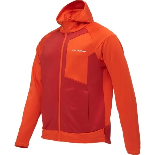 TRIMM BART JR Chlapčenská mikina, oranžová, veľkosť