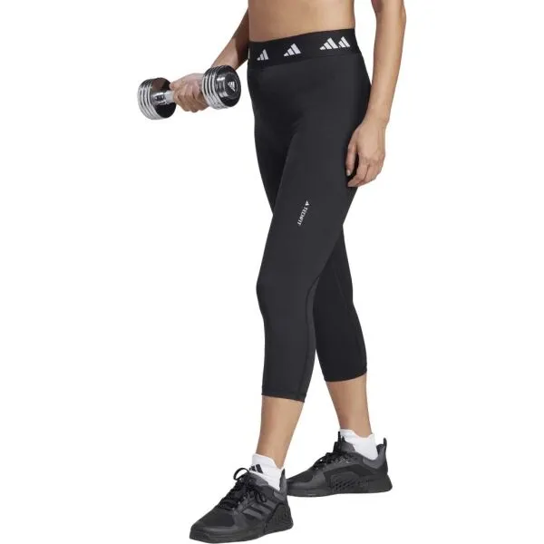 adidas TF CAPRI L Dámske 3/4  legíny, čierna, veľkosť