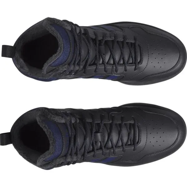 adidas HOOPS 3.0 MID WTR Pánske členkové tenisky, čierna, veľkosť 44