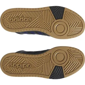 adidas HOOPS 3.0 MID WTR Pánske členkové tenisky, čierna, veľkosť 44