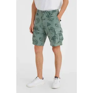 O'Neill ESSENTIALS Pánske cargo šortky, zelená, veľkosť