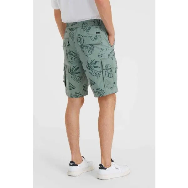 O'Neill ESSENTIALS Pánske cargo šortky, zelená, veľkosť