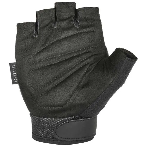 adidas ESSENTIAL ADJUSTABLE GLOVES W Dámske rukavice na posilňovanie, čierna, veľkosť