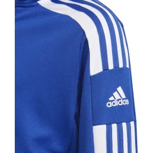 adidas SQ21 TR JKT Y Chlapčenská futbalová mikina, modrá, veľkosť