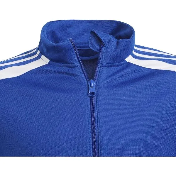 adidas SQ21 TR JKT Y Chlapčenská futbalová mikina, modrá, veľkosť