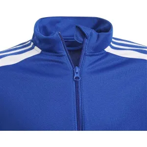 adidas SQ21 TR JKT Y Chlapčenská futbalová mikina, modrá, veľkosť
