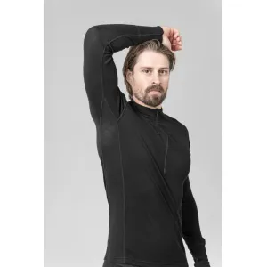 Devold LAUPAREN MERINO 190 ZIP NECK MAN Pánske merino tričko, modrá, veľkosť