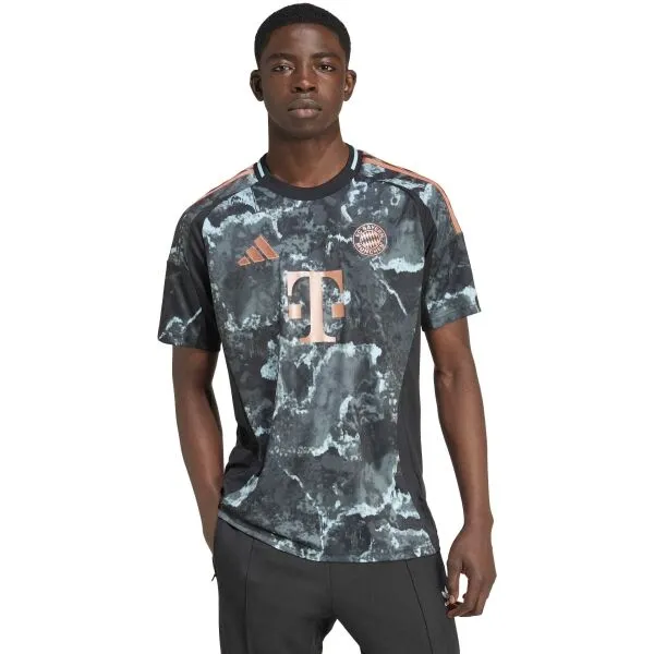 adidas FC BAYERN AWAY JERSEY Pánsky dres, sivá, veľkosť