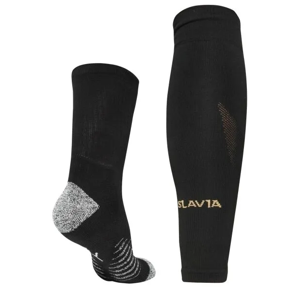 Puma TEAM SKS PLAIN SOCKS PROMO Futbalové štulpne, čierna, veľkosť 43-46