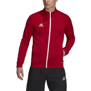 adidas ENT22 TK JKT Pánska futbalová mikina, červená, veľkosť