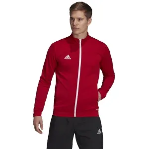 adidas ENT22 TK JKT Pánska futbalová mikina, červená, veľkosť