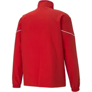Puma TEAMRISE SIDELINE JACKET Pánska mikina, červená, veľkosť