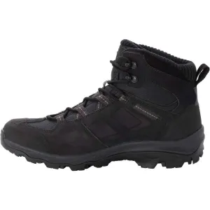 Jack Wolfskin VOJO 3 WT TEXAPORE MID M Pánska vychádzkovo turistická obuv, čierna, veľkosť