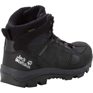 Jack Wolfskin VOJO 3 WT TEXAPORE MID M Pánska vychádzkovo turistická obuv, čierna, veľkosť
