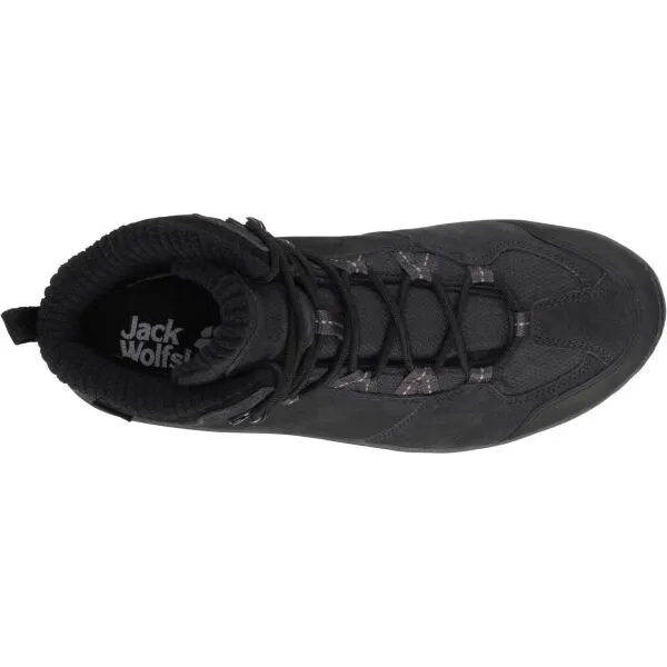 Jack Wolfskin VOJO 3 WT TEXAPORE MID M Pánska vychádzkovo turistická obuv, čierna, veľkosť