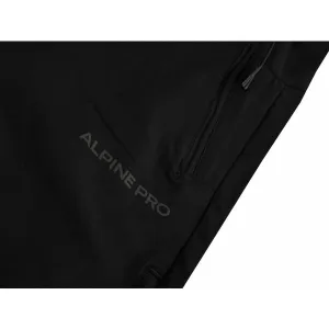 ALPINE PRO OGUN Pánske outdoorové nohavice, čierna, veľkosť