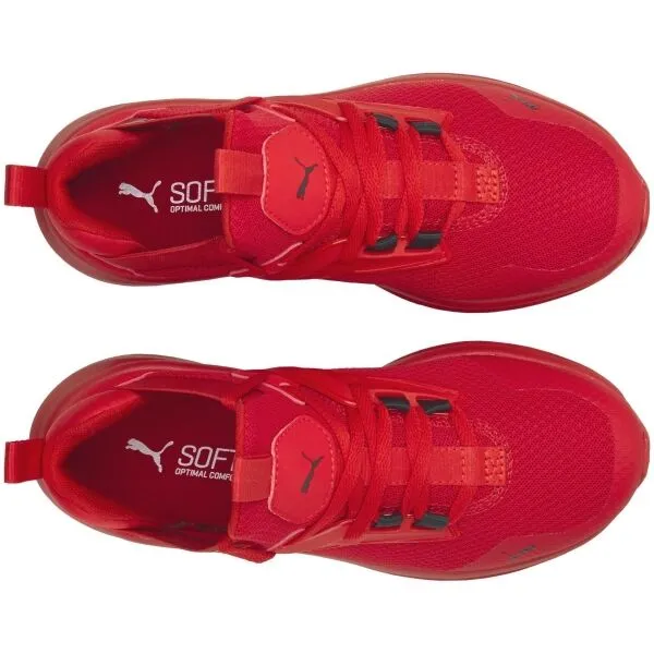 Puma ENZO 2 REFRESH JR Juniorská voľnočasová obuv, červená, veľkosť 39