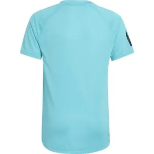 adidas CLUB TEE Dievčenské tenisové tričko, tyrkysová, veľkosť