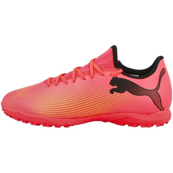 Puma FUTURE 7 PLAY TT Pánske turfy, oranžová, veľkosť 44.5