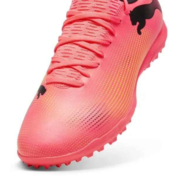 Puma FUTURE 7 PLAY TT Pánske turfy, oranžová, veľkosť 44.5