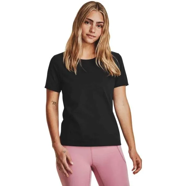 Under Armour MERIDIAN SS Dámske tričko, čierna, veľkosť