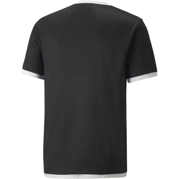 Puma TEAM LIGA JERSEY Pánske futbalové tričko, čierna, veľkosť
