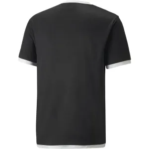 Puma TEAM LIGA JERSEY Pánske futbalové tričko, čierna, veľkosť