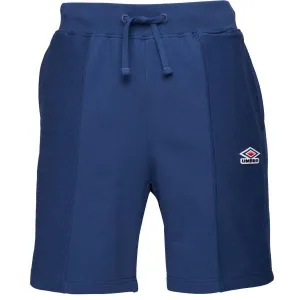 Umbro TEXTURED SHORTS SPORTS CULTURE Pánske šortky, tmavo modrá, veľkosť