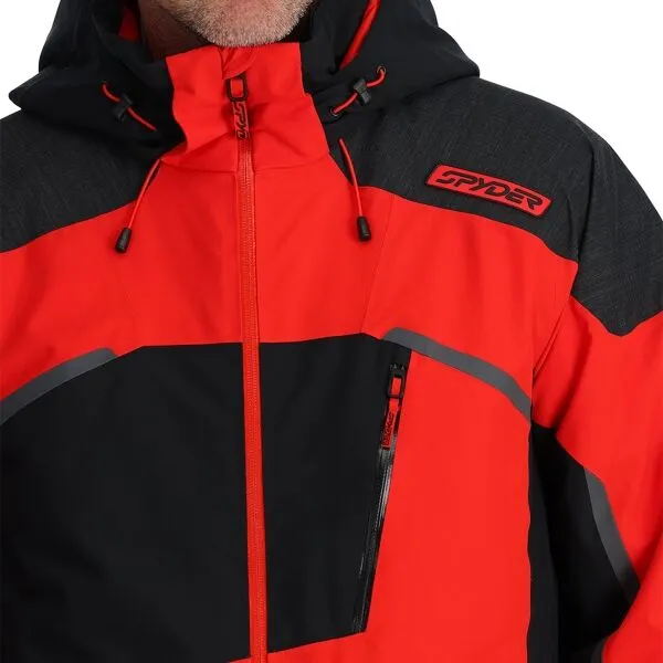 Spyder VERTEX Pánska lyžiarska bunda, červená, veľkosť