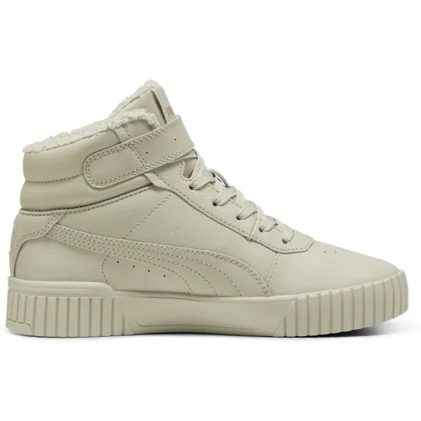 Puma CARINA 2.0 MID WTR Dámske zimné tenisky, béžová, veľkosť 37