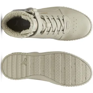 Puma CARINA 2.0 MID WTR Dámske zimné tenisky, béžová, veľkosť 37