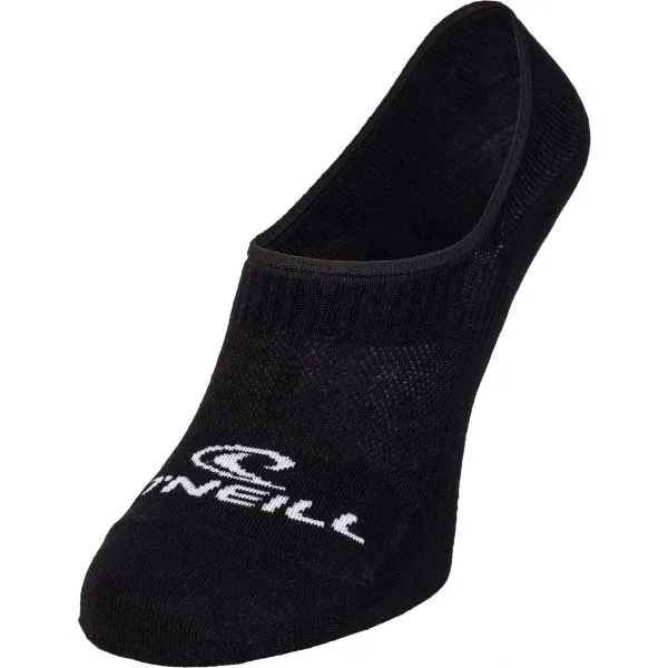 O'Neill FOOTIE ONEILL WHITE 3P Unisex ponožky, čierna, veľkosť 39-42