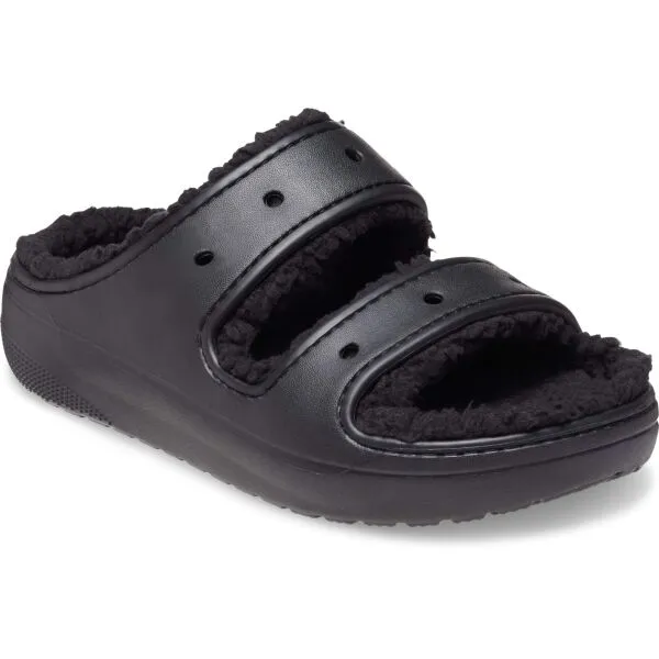 Crocs CLASSIC COZZZY SANDAL Dámske šľapky, čierna, veľkosť 36/37