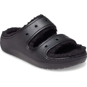 Crocs CLASSIC COZZZY SANDAL Dámske šľapky, čierna, veľkosť 36/37