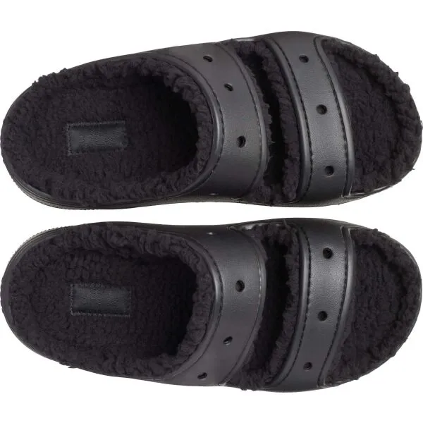 Crocs CLASSIC COZZZY SANDAL Dámske šľapky, čierna, veľkosť 36/37