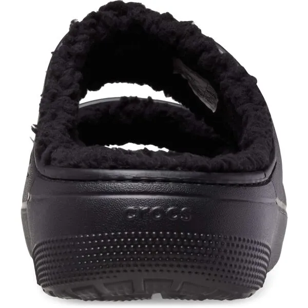 Crocs CLASSIC COZZZY SANDAL Dámske šľapky, čierna, veľkosť 36/37