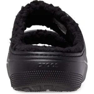 Crocs CLASSIC COZZZY SANDAL Dámske šľapky, čierna, veľkosť 36/37