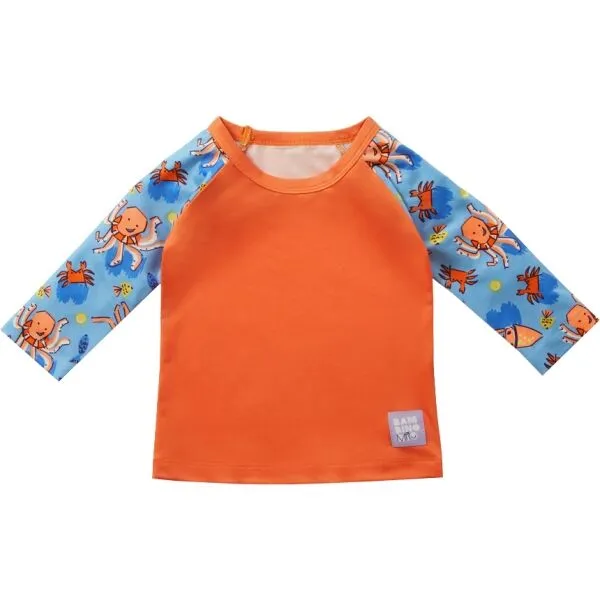 Bambinomio MIO WAVE Súprava na plávanie, oranžová, veľkosť 2-3Y