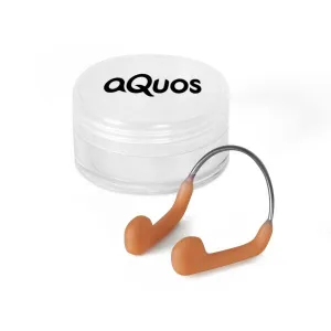 AQUOS PRO NOSE Nosná svorka do vody, hnedá, veľkosť