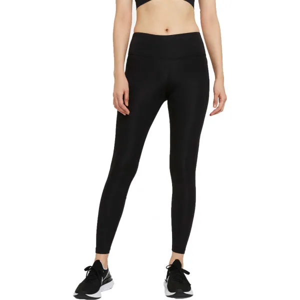 Nike DF FAST TGHT W Dámske bežecké legíny, čierna, veľkosť