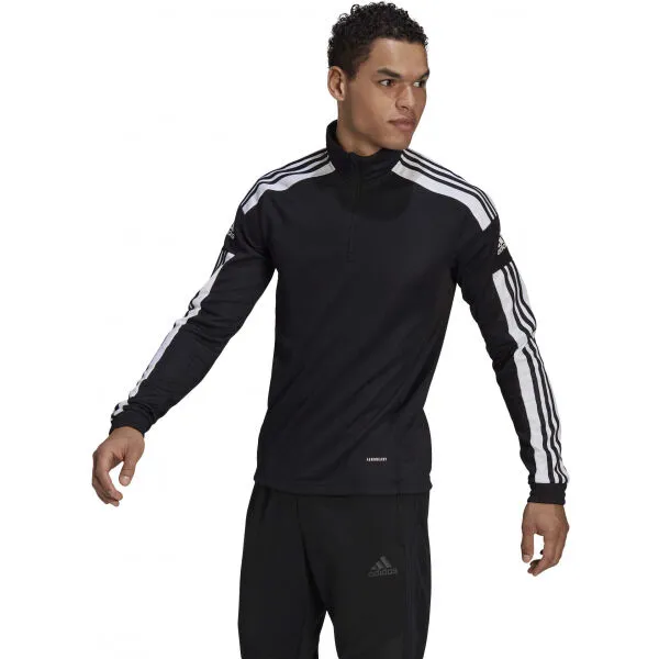 adidas SQUADRA21 TRAINING TOP Pánska futbalová mikina, čierna, veľkosť
