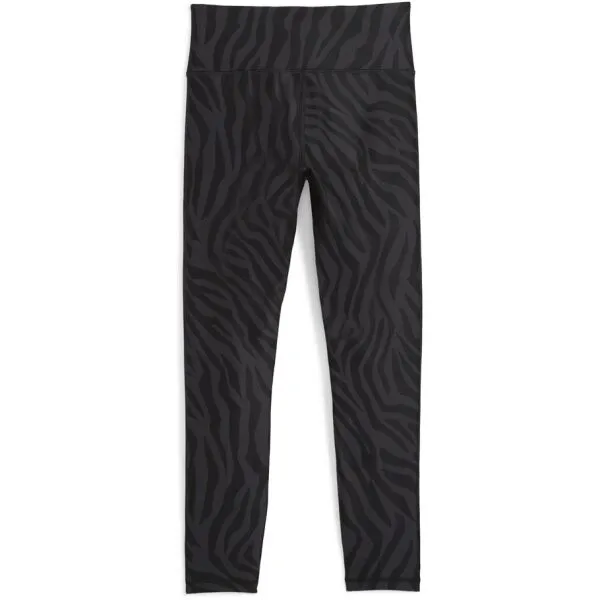 Puma TRAIN FAV 7/8 TIGHT AOP Dámske športové legíny, čierna, veľkosť