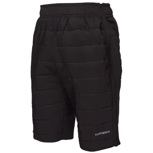 Klimatex NEBIM Pánske zateplené šortky, čierna, veľkosť