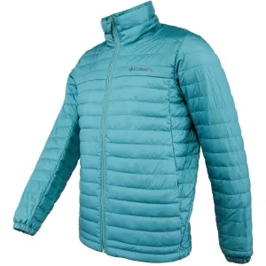 Columbia SILVER FALLS JACKET Pánska bunda, tyrkysová, veľkosť