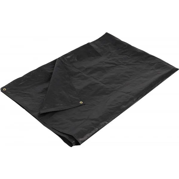 Crossroad PE SHEET Plachta pod stan, čierna, veľkosť