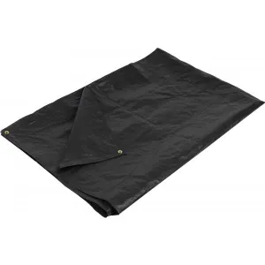 Crossroad PE SHEET Plachta pod stan, čierna, veľkosť