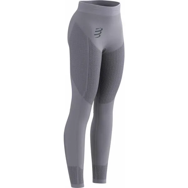 Compressport ON/OFF TIGHTS W Dámske termo legíny, sivá, veľkosť