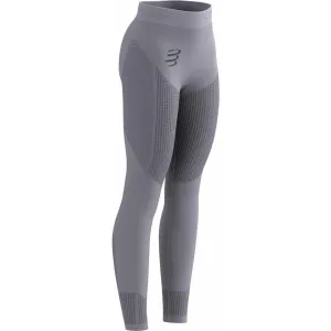 Compressport ON/OFF TIGHTS W Dámske termo legíny, sivá, veľkosť