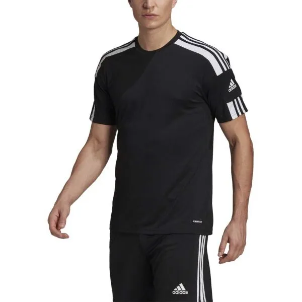 adidas SQUAD 21 JSY SS Pánsky futbalový dres, čierna, veľkosť