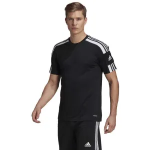 adidas SQUAD 21 JSY SS Pánsky futbalový dres, čierna, veľkosť